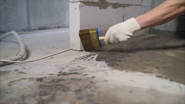 Crawl space vapor barrier installation in Franklin, GA